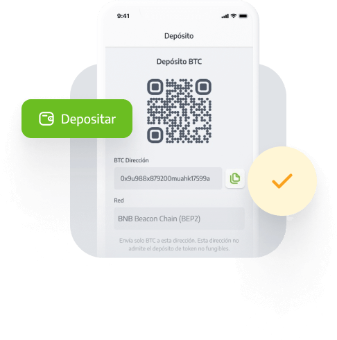 deposit cryptocurrencies to your wallet with different payment methods